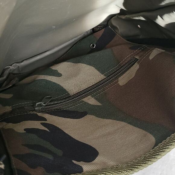 Mil-tec Unisex Shower Toiletries Camo Army Military Bag Shower Caddy - Picture 9 of 16